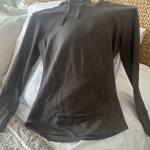 Brown Hoodie with Front Pocket